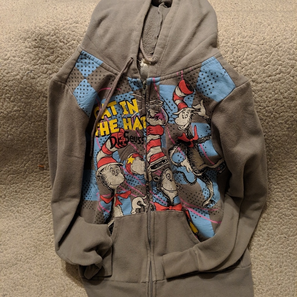 Dr Seuss cat in the hat hoodie